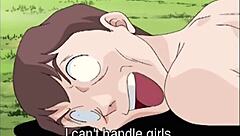 Anime Teen 18+ Endures Rough BDSM Sex and Creampie