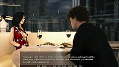 Footjob Under Table In Restaurant