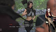 in steps of debauchery, roleplay with stockings