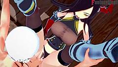 Friedrich der gro�e sucking and having sex in azur lane fantasy! 😍