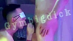 couple gay asian amateur handsome fucking bareback with monster cock