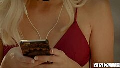 hey, check out this sexy blonde getting fucked by her stepbro outdoors