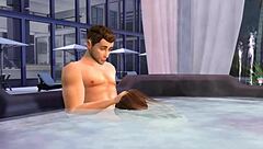 juicy dick blowjob compilation in 3d hentai style