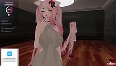 Catgirl Teased By Simps While Vibed And Fucked