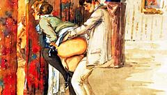 Vintage Erotic Drawings