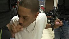Hot gay police catch a robbery suspect in a steamy scene