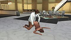 Enele Turei Shares a Passionate Moment in 3D Anime