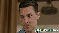 Teen Scout Displays Her Slutty Talents to Family in Uniform Threesome Caught