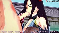 Friedrich der gro�e sucking and having sex in azur lane fantasy! 😍