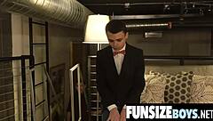 Austin says, 'My tiny asshole is getting fucked by monster cock!'