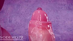 Silver Wolf Caught Masturbating, Gives Footjob and Blowjob?