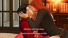 Detailed scenes of Ginny's revenge in 3d hentai animation with naughty actions and sex