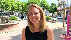 Julie, the naughty milf, seeks pleasure in part 1!