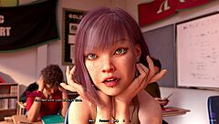 watching teacher's big ass in class 3d hentai