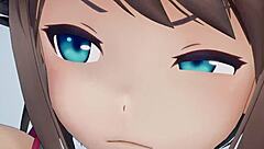 What’s with Maya in Kantai Collection anime action?