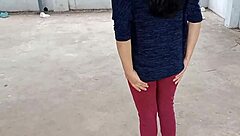 Seduced neighbor's wife on roof, fucked hard