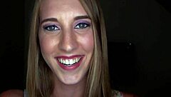 cute amateur blonde sucks cock in gay scene