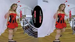 Reality Lovers Freaked Out Ladybug In VR Costume