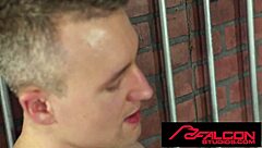 Gay porn with hot men in Falcon Studios video - Prison sex