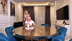 Hot dream featuring passionate rough sex and dirty swallow