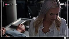 Blonde Doctor USED and BEGS for CREAMPIE!