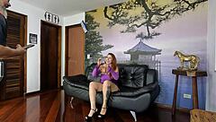 Latina wants double penetration, so I bareback her tight ass