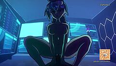 2D Animation Riding Cowgirl Hentai