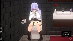 Fun on Sofa and Toilet