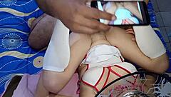 Nurse calls in sick on Halloween night for some sex