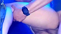 at party, super horny, this guy bangs me in men's bathroom... almost caught!  