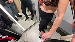 I asked the store clerk for a blowjob in the fitting room