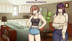 Amy lets Chloe creampie her womb