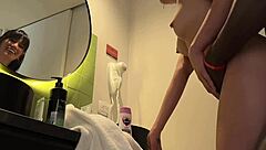 Big black cock in action in a hot interracial scene