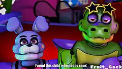 Gay cock in FNAF credit fruit scene