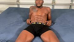 Gay porn star Phoenix Fellington's big cock dominates scene