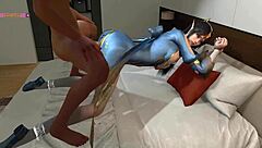 Feng Qing Er's Provocative Fuck with the Monk in 3D Animation