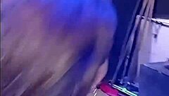 at party, super horny, this guy bangs me in men's bathroom... almost caught!  