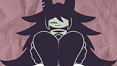 Detailed banging scenes with miss circle in group hentai cartoon game featuring anime characters