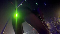 i was wearing a blinking plug in the glory holes