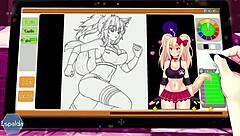 Tiffy's night time secret: Anime artist's confession