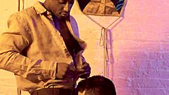 black hunk claims white ass in interracial domination