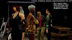 Ruby And Doris Meet Roadfuckers In Intense Orgy