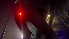 i was wearing a blinking plug in the glory holes