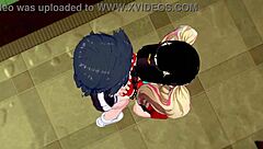 Ann Takamaki X Ryuko Matoi - Lesbian 3d Hentai