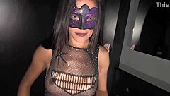 i was wearing a blinking plug in the glory holes