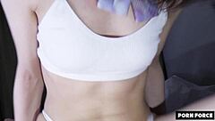 Stepsister fucks all night parents away