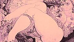 Erotic illustrations from the past