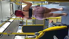 Brazilian employee surprises on public bus