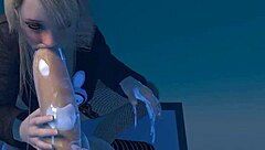 3D animated hentai with big-boobed girls and femdom action