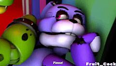 in this gay video, the fnaf credit fruit cock is featured prominently.